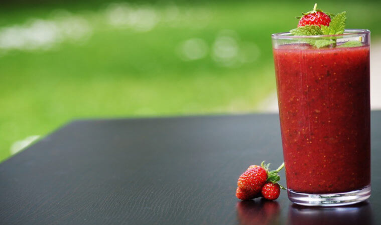 Strawberry & Kale Smoothie