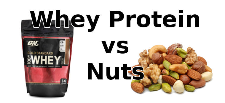 Whey Protein vs Nuts